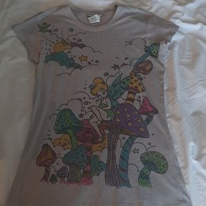 Magic mushroom Disneyland Tinkerbell t- shirt